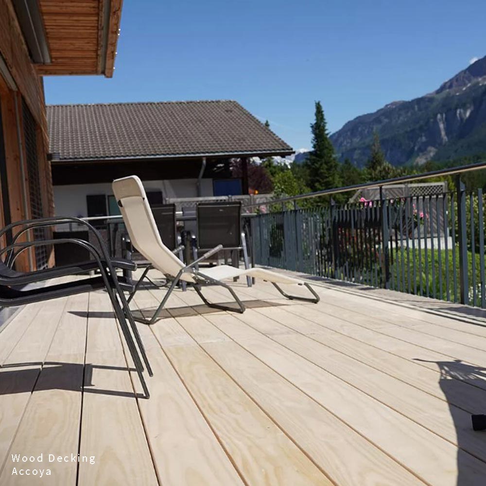 image of Accoya decking & lumber from Pacific American Lumber